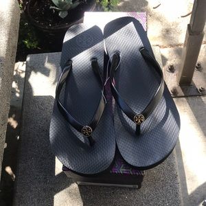 Tory Burch wedge flip-flop